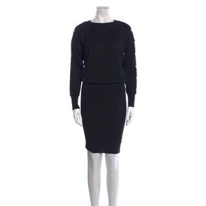 ALL SAINTS Bateau Neckline Knee-Length Dress